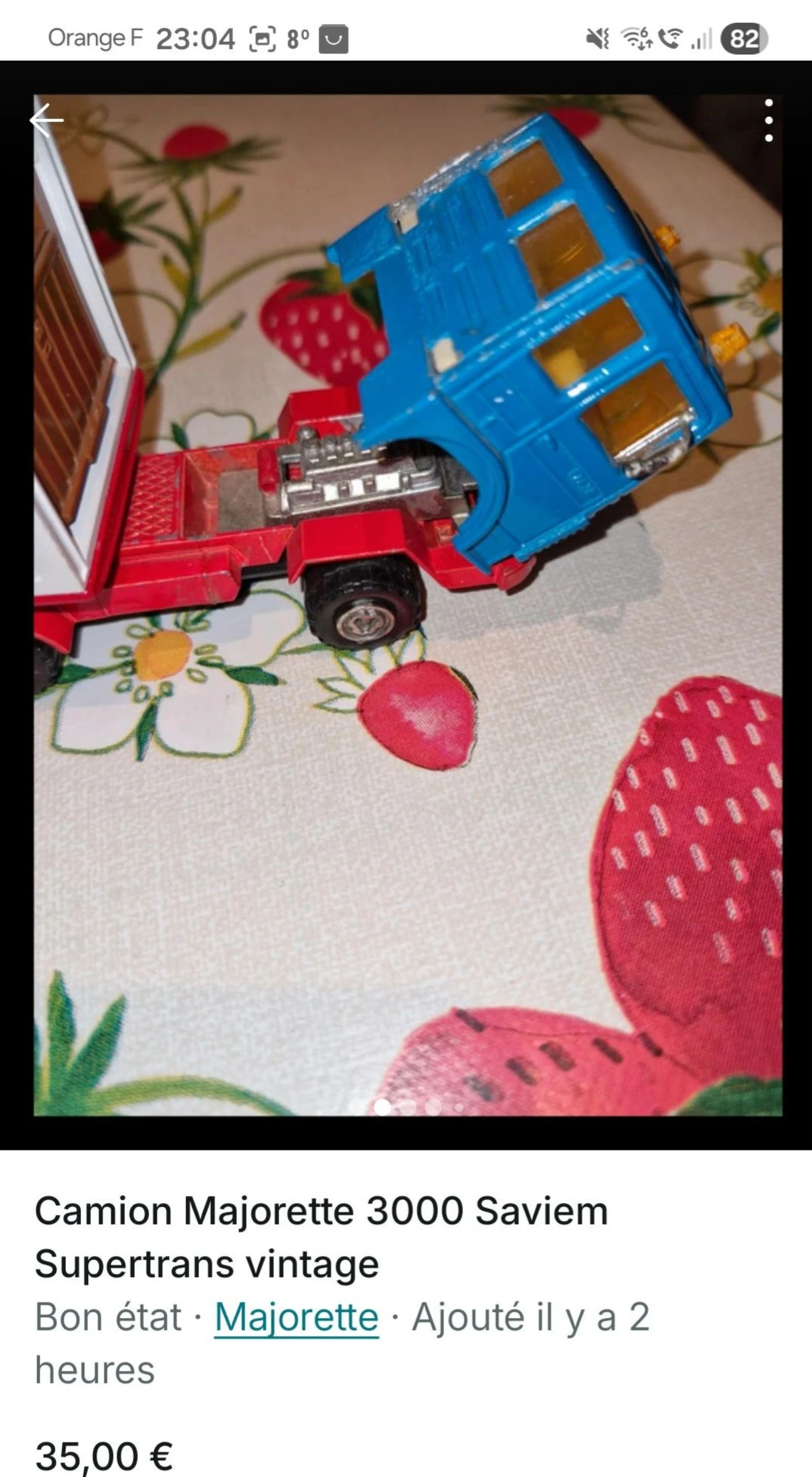 Caminhão Majorette 3000 vintage supertrans – photo 2